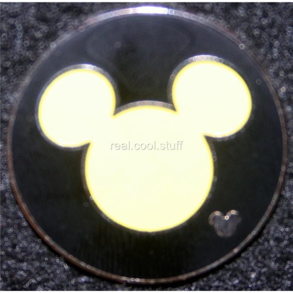 WDW - Hidden Mickey Collection - Mickey Icon -Yellow